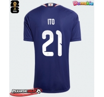 Japonia Hiroki Ito #21 Koszulka Podstawowa damskie MŚ 2026 Krótki Rękaw